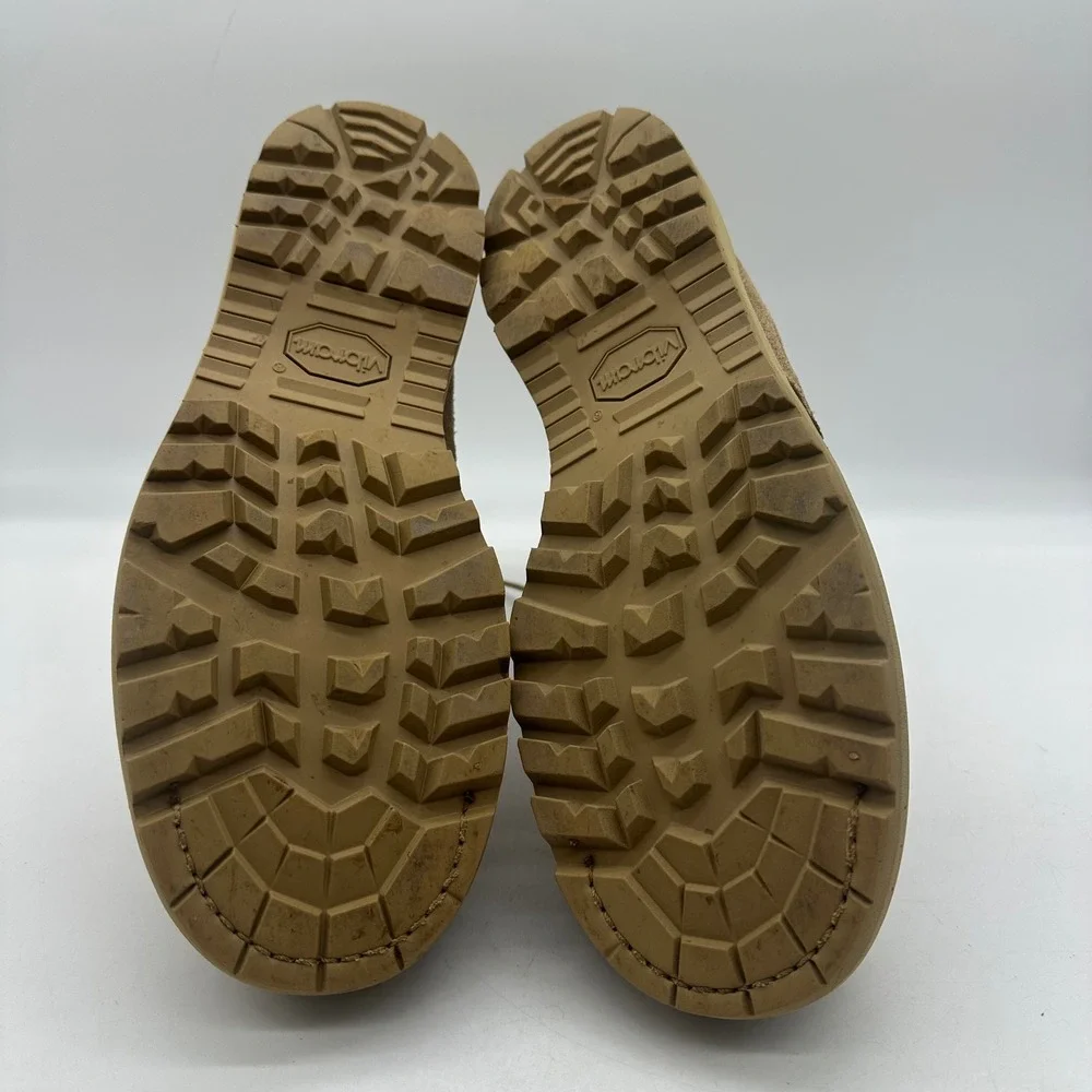 Rocky 789 Mens 10 R Tan Hot Weather Military Combat Boots Vibram Suede USA Made